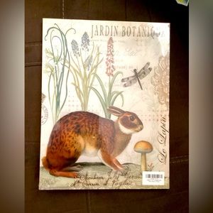 Rabbit wall decor